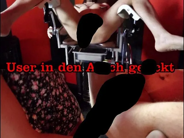 Marco im Arsch gevögelt mit meinem Strap-on