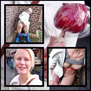 User fickt mich öffentlich auf der Kirmes - Deepthroat im Freien