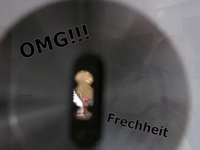 OMG! Diese Frechheit!