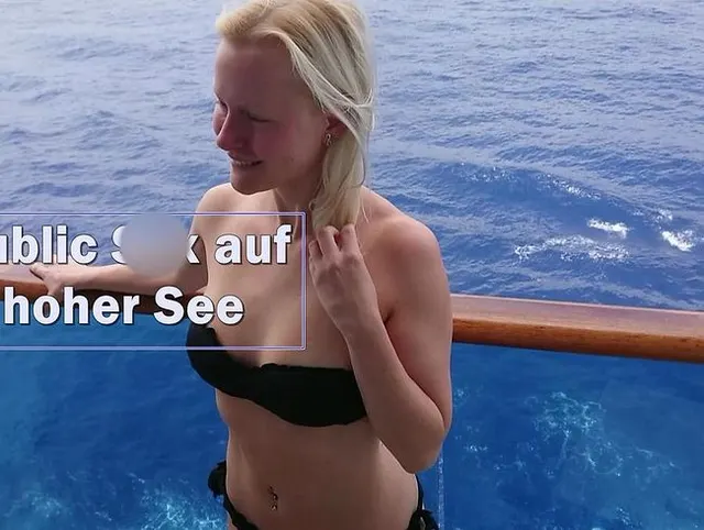 Auf hoher See: Ich ficke ungeschützt auf dem Balkon der Kreuzfahrt
