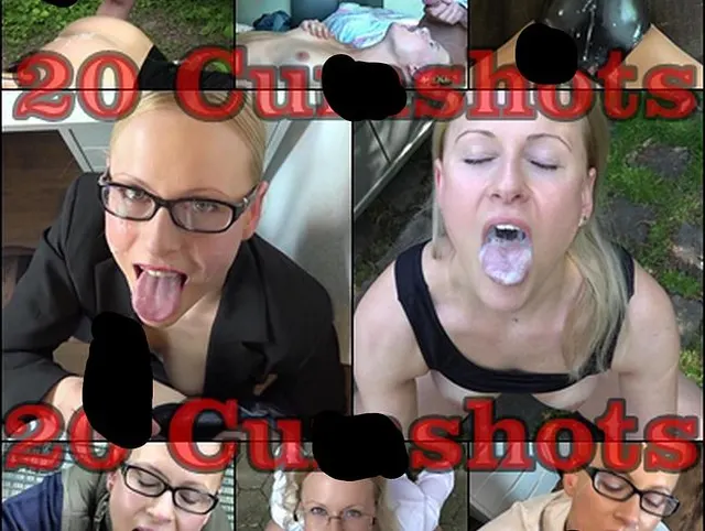 20 Cumshots und Facials - ich liebe die geile Sahne