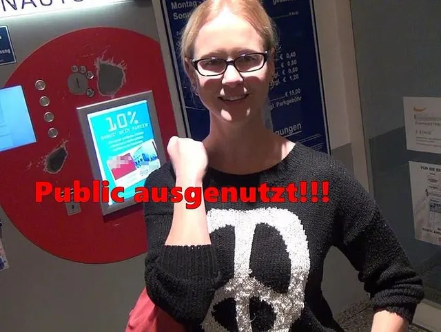 PUBLIC ausgenutzt, Fick statt Parkschein