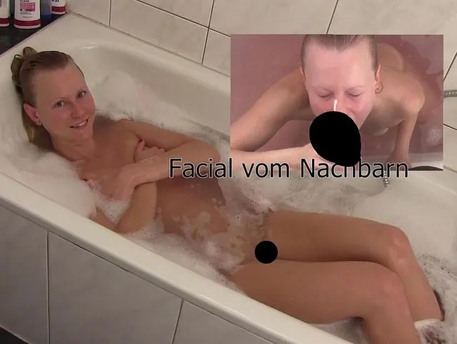 Facial vom frechen Nachbarn