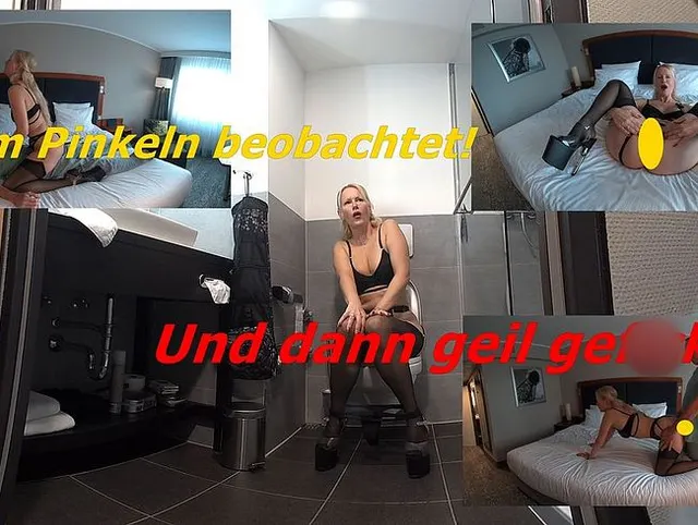 Beim Pinkeln erwischt und dann geil durchgenommen